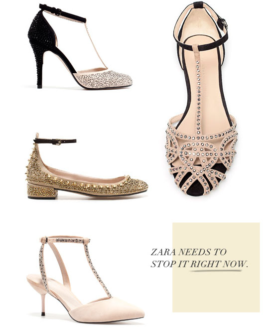 Zara 2012 fall shoe collection