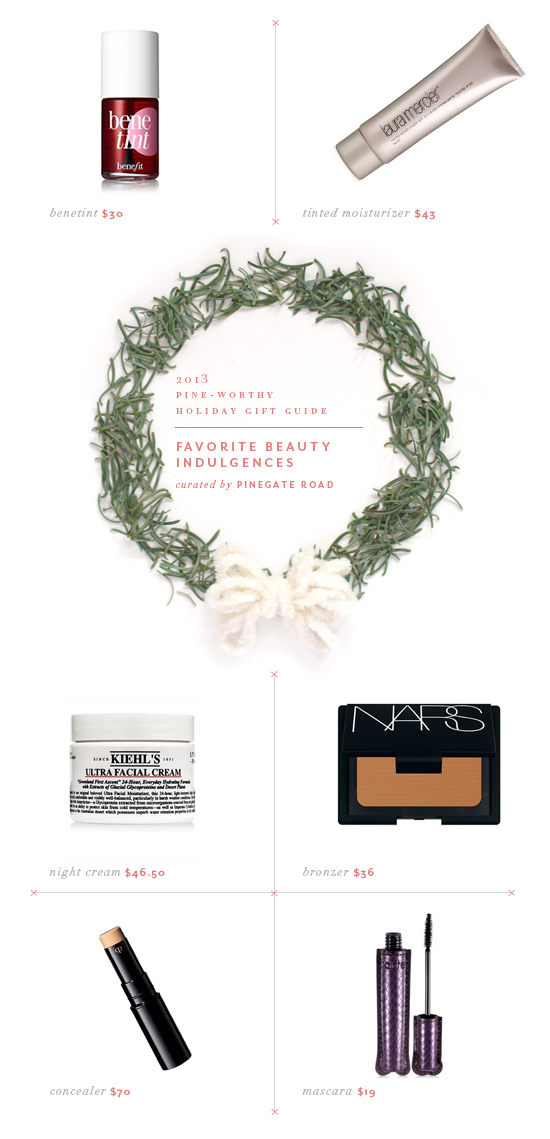 2013 PINE-WORTHY HOLIDAY GIFT GUIDE | favorite beauty indulgences | PINEGATE ROAD