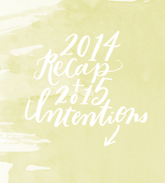 2014 recap and 2015 intentions for Pinegate Road