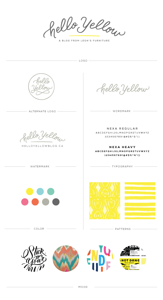 Hello Yellow Branding | PINEGATE ROAD