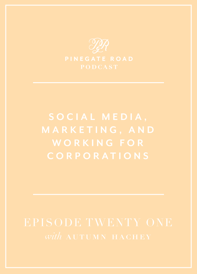 behind the brand podcast, social media, marketing, working for corporations, turning your corporate job into your dream job